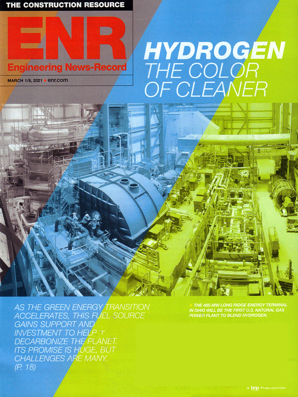 Engineering-News-Record March 01, 2021 Issue Cover