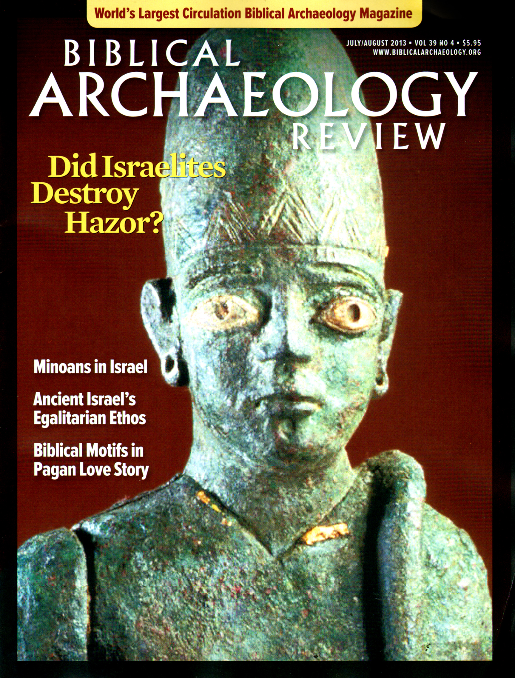 Biblical-Archaeology-Review July 01, 2013 Issue Cover