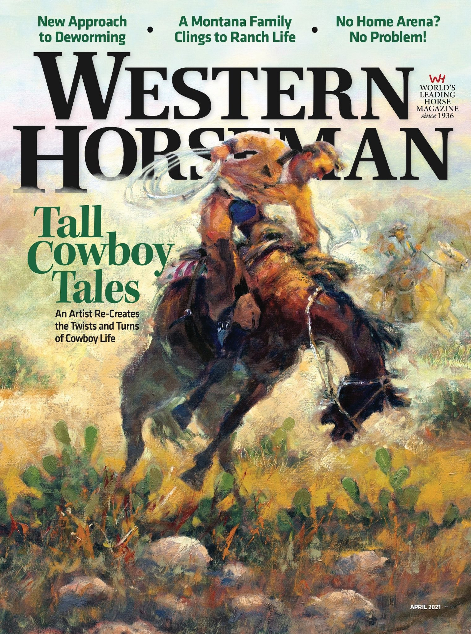 Western-Horseman April 01, 2021 Issue Cover