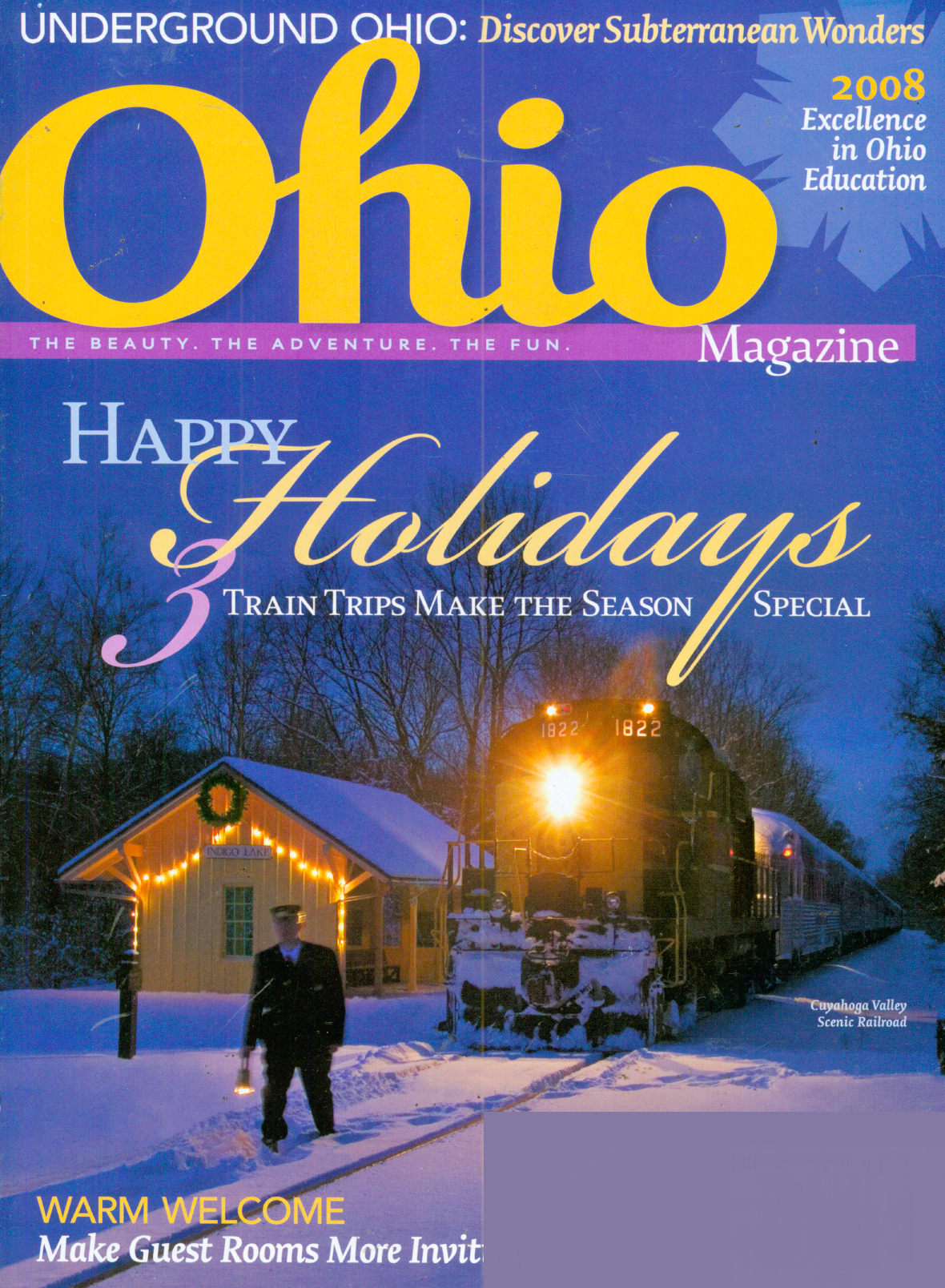 Ohio-Magazine December 01, 2008 Issue Cover