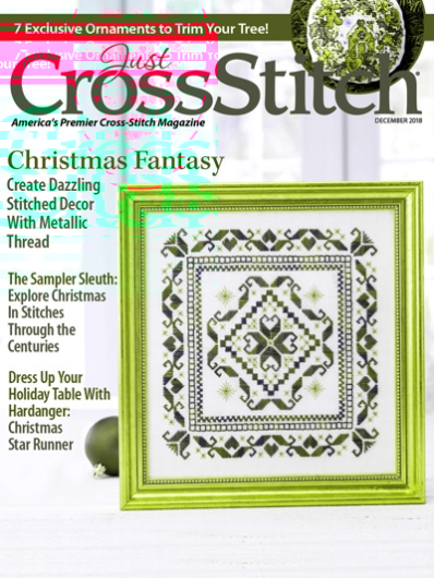Just CrossStitch December 01, 2018 Issue Cover