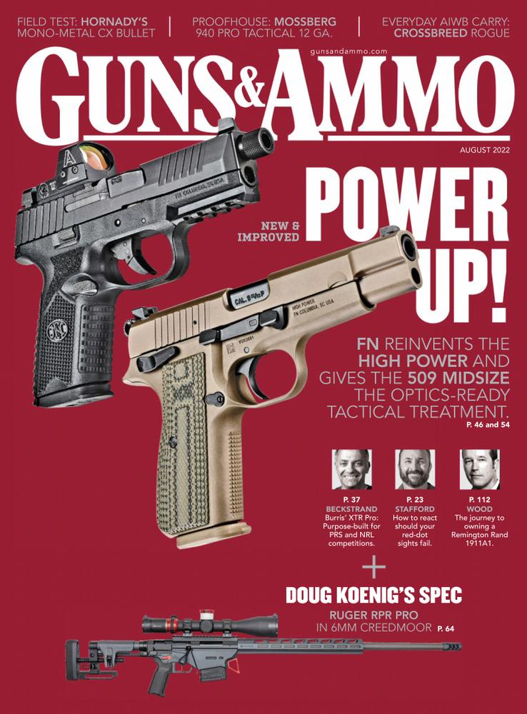 Guns-and-Ammo August 01, 2022 Issue Cover