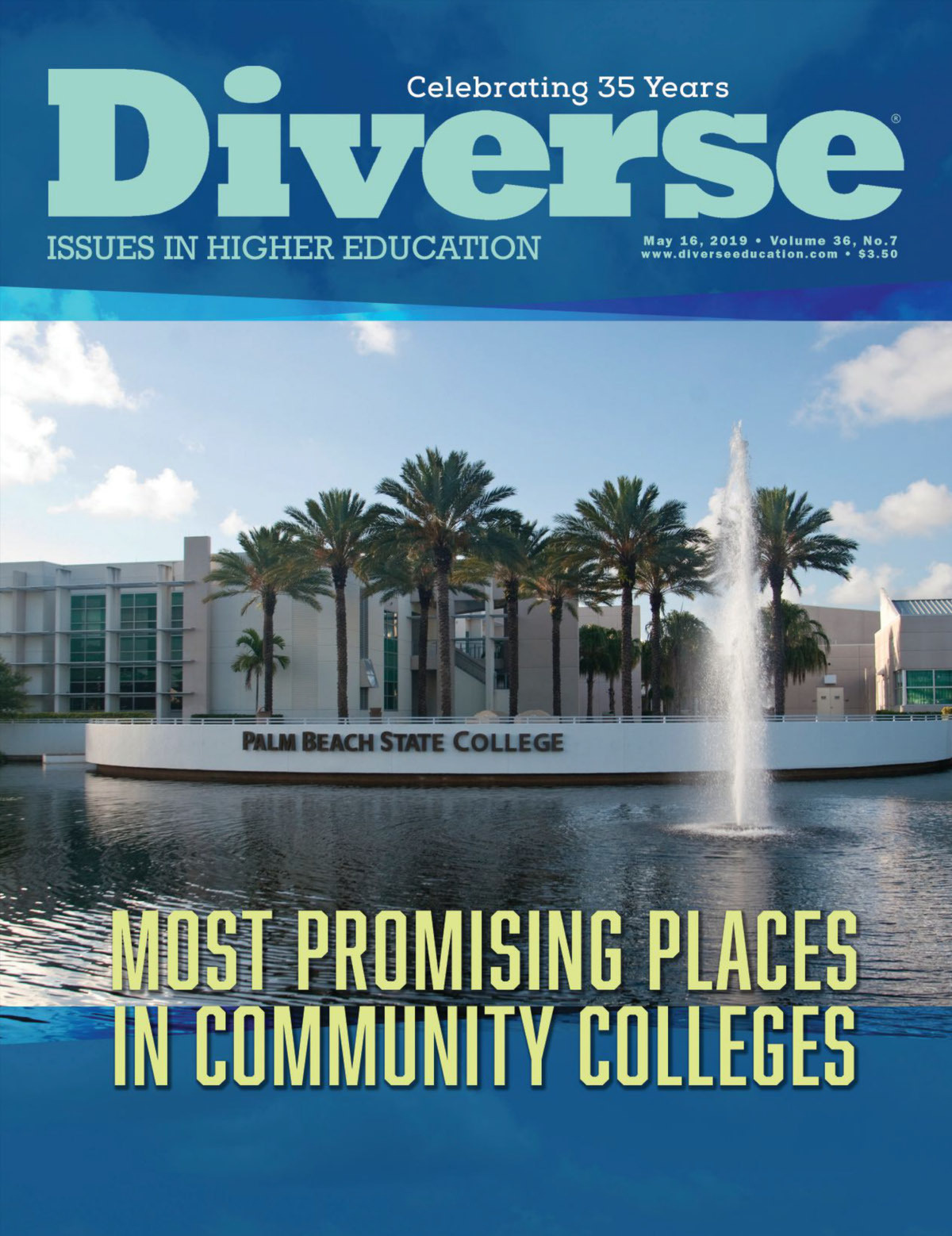 Diverse-Issues-In-Higher-Education May 16, 2019 Issue Cover