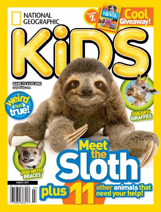 National-Geographic-Kids March 01, 2017 Issue Cover