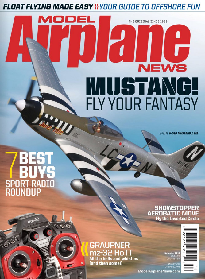 Model-Airplane-News November 01, 2018 Issue Cover