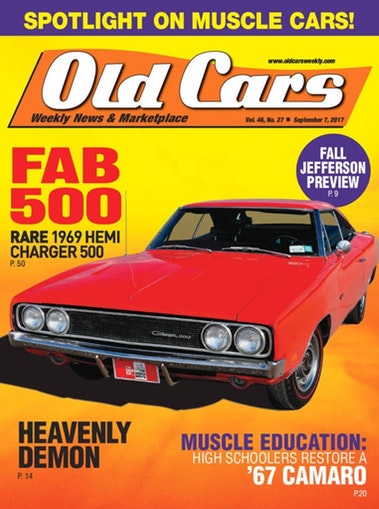 Old-Cars September 07, 2017 Issue Cover