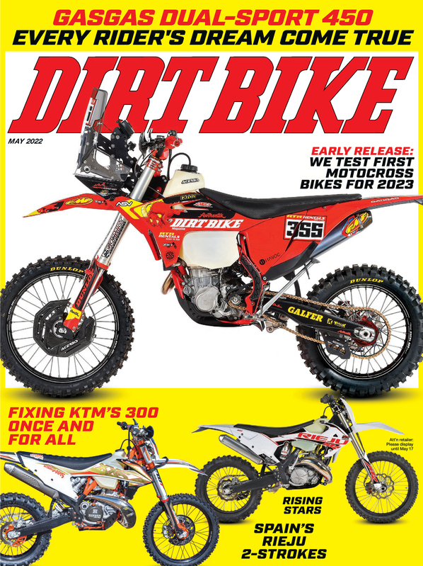 Dirt-Bike May 01, 2022 Issue Cover
