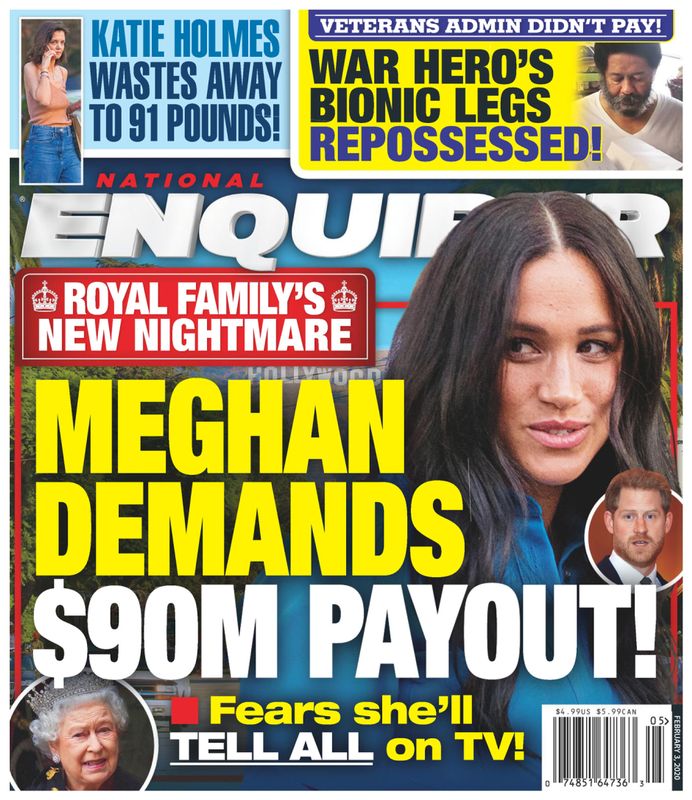 National-Enquirer February 03, 2020 Issue Cover