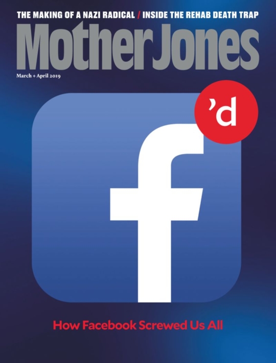 Mother Jones March 01, 2019 Issue Cover