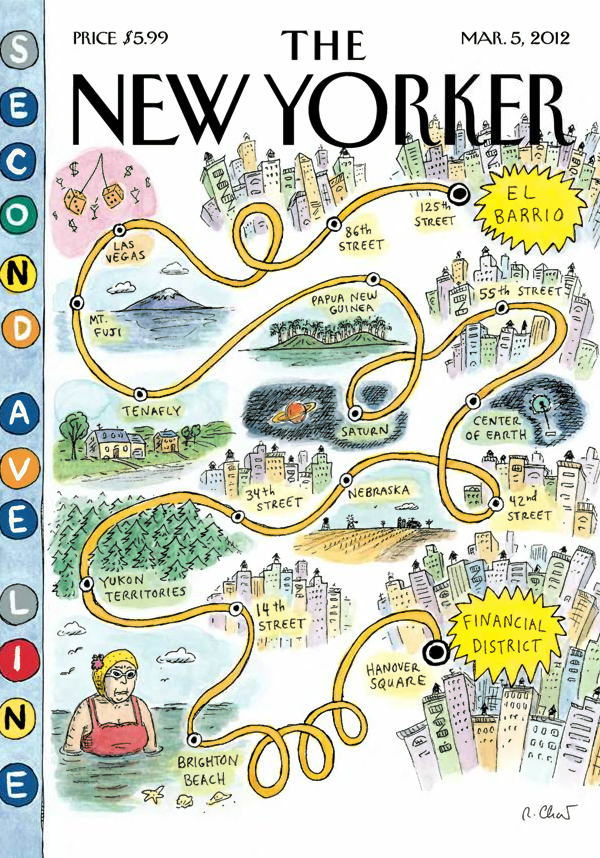 The-New-Yorker March 05, 2012 Issue Cover