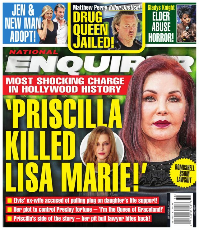 National Enquirer September 08, 2025 Issue Cover