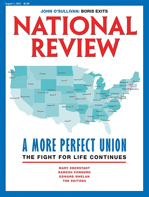 National-Review August 01, 2022 Issue Cover