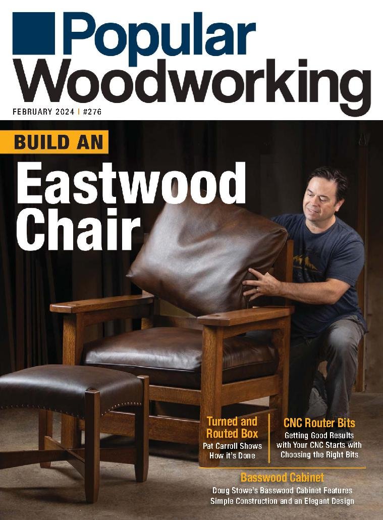 Popular-Woodworking February 01, 2024 Issue Cover