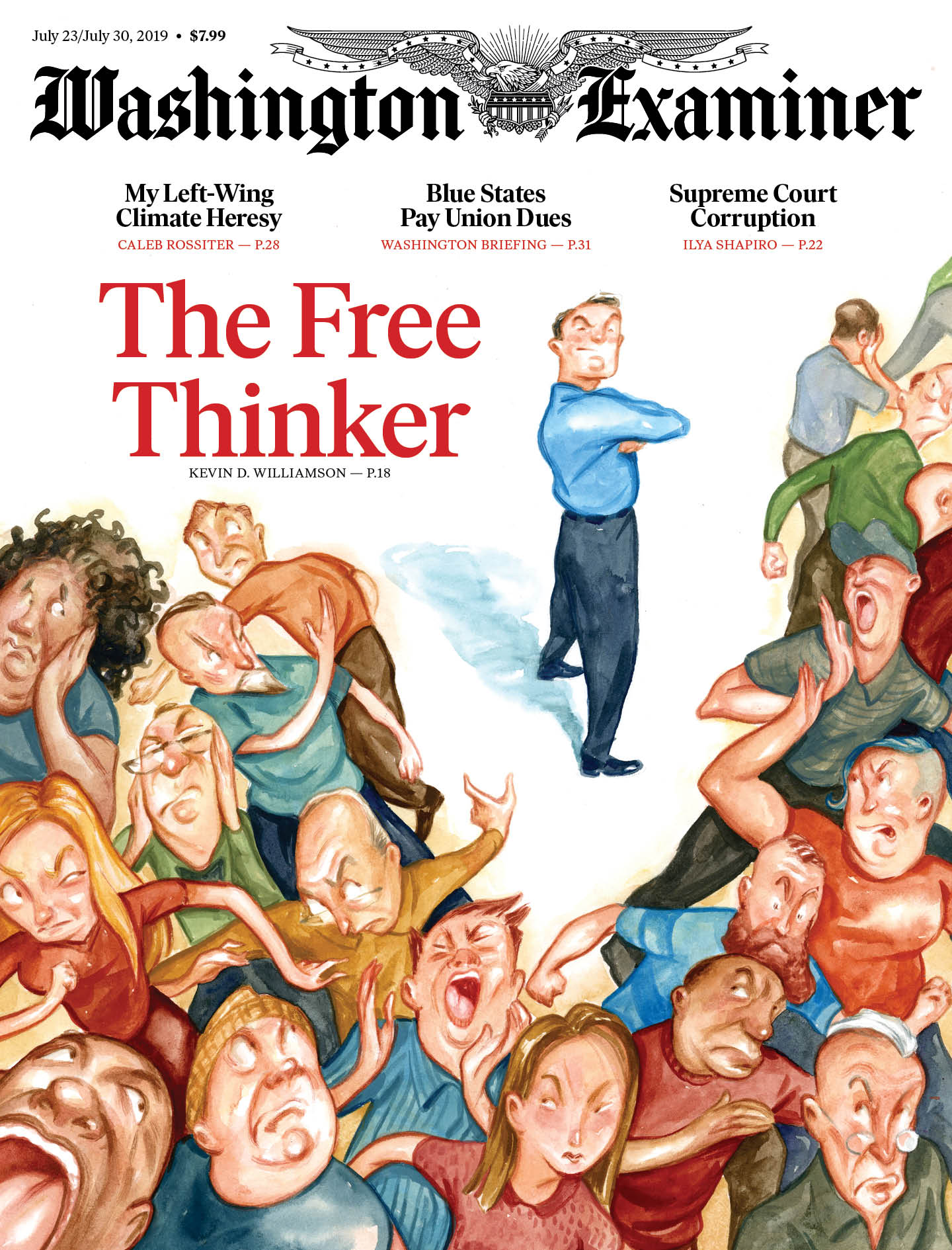 Washington-Examiner July 23, 2019 Issue Cover