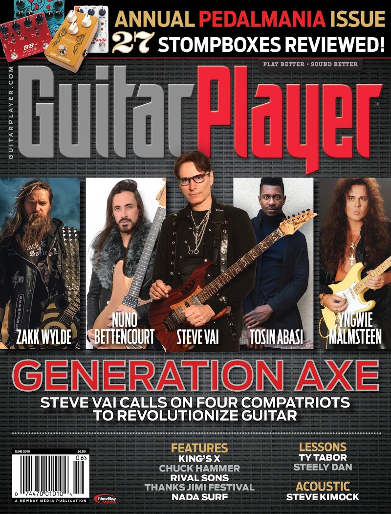 Guitar-Player June 01, 2016 Issue Cover