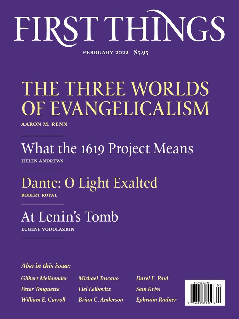 First-Things February 01, 2022 Issue Cover