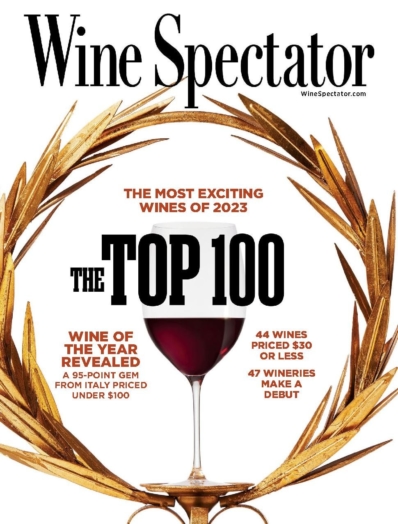 Wine Spectator December 31, 2023 Issue Cover