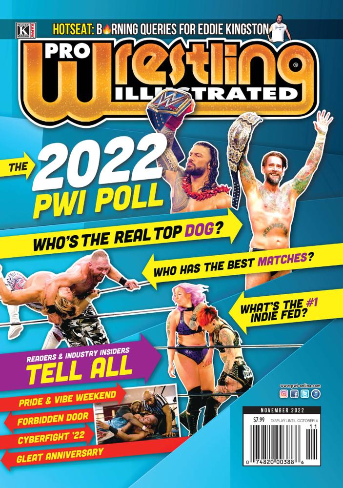 Pro-Wrestling-Illustrated November 01, 2022 Issue Cover