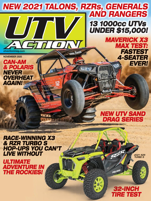 UTV-Action November 01, 2020 Issue Cover