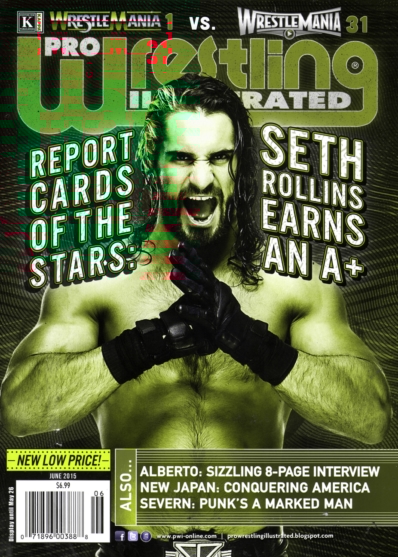 Pro Wrestling Illustrated June 01, 2015 Issue Cover