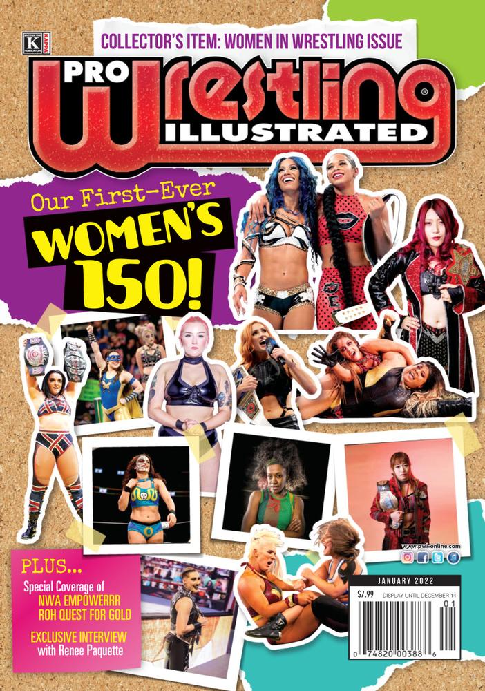 Pro-Wrestling-Illustrated January 01, 2022 Issue Cover