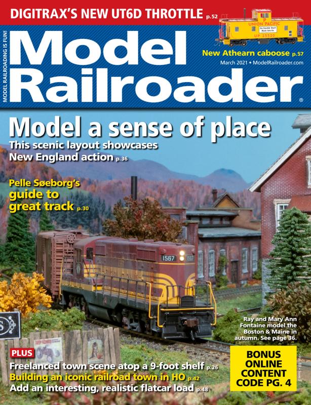 model-railroader March 01, 2021 Issue Cover