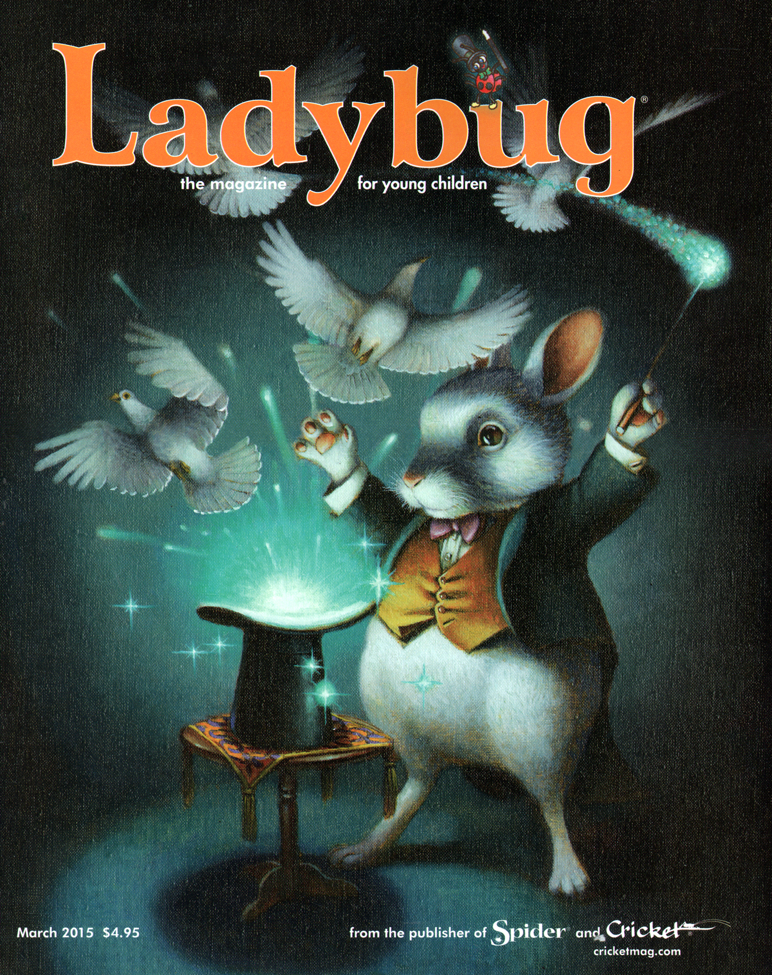 Ladybug March 01, 2015 Issue Cover