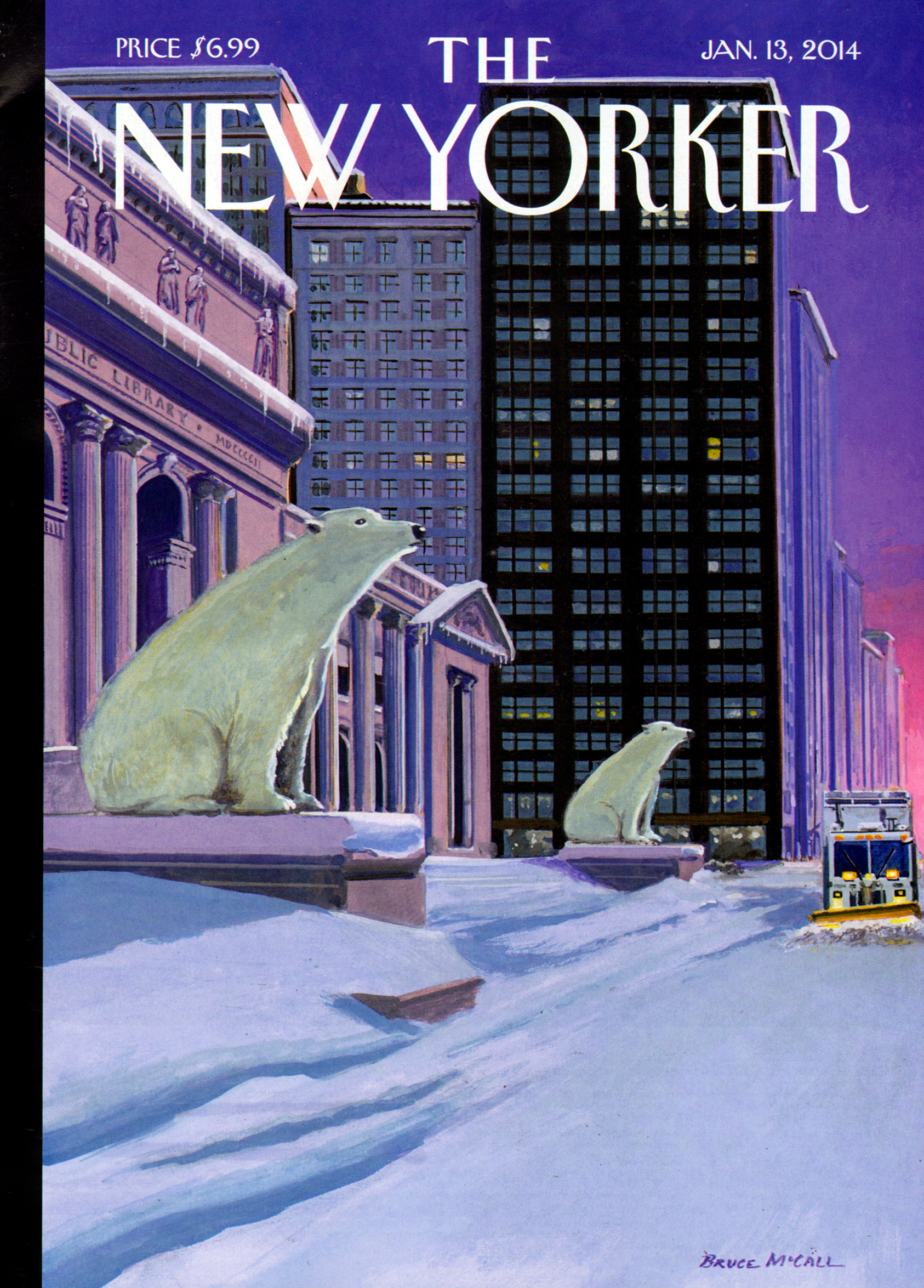 The-New-Yorker January 13, 2014 Issue Cover