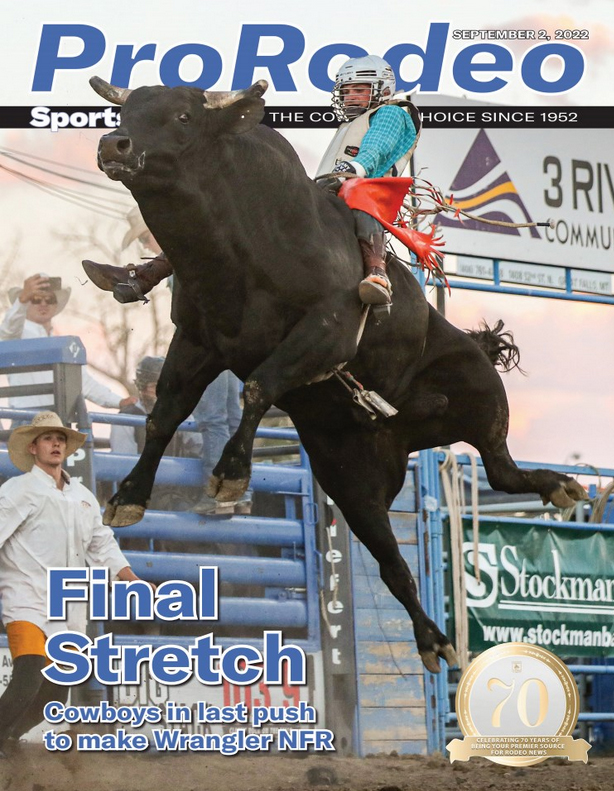 Pro-Rodeo-Sports-News September 02, 2022 Issue Cover