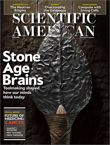 Scientific-American April 01, 2016 Issue Cover