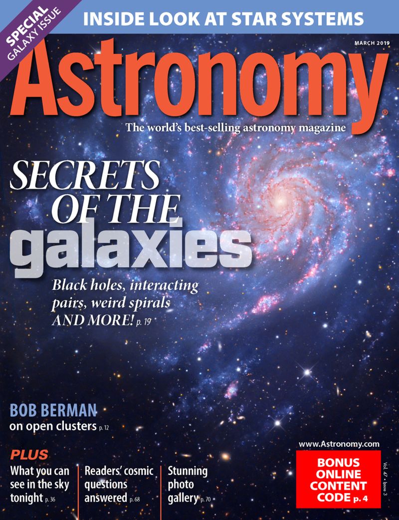 Astronomy March 01, 2019 Issue Cover