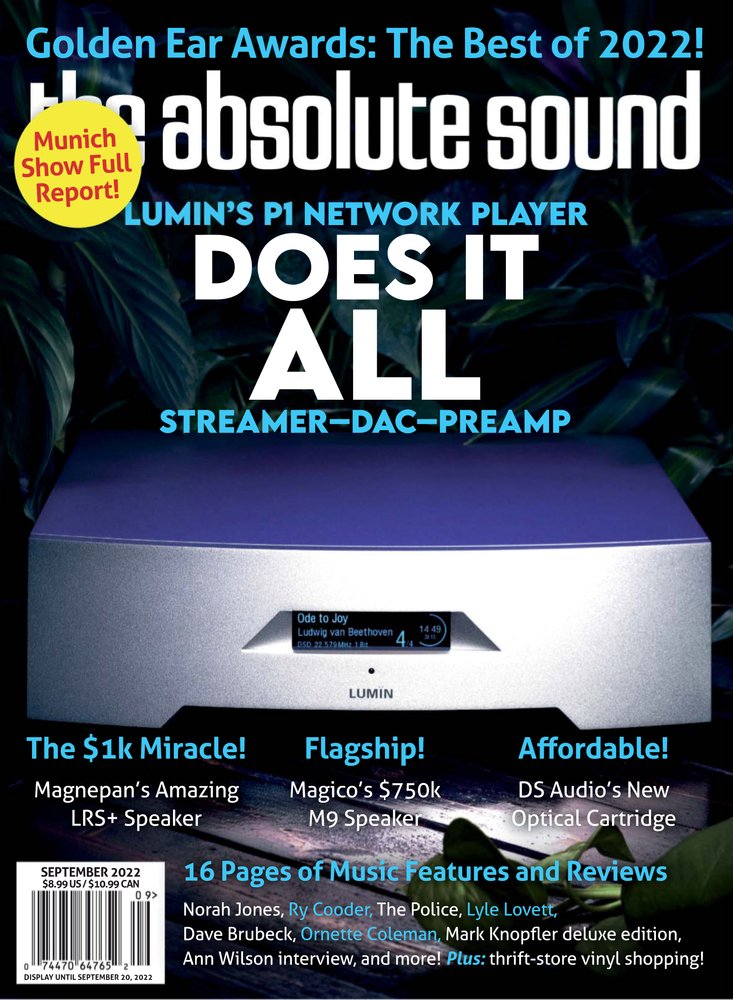 The-Absolute-Sound September 01, 2022 Issue Cover