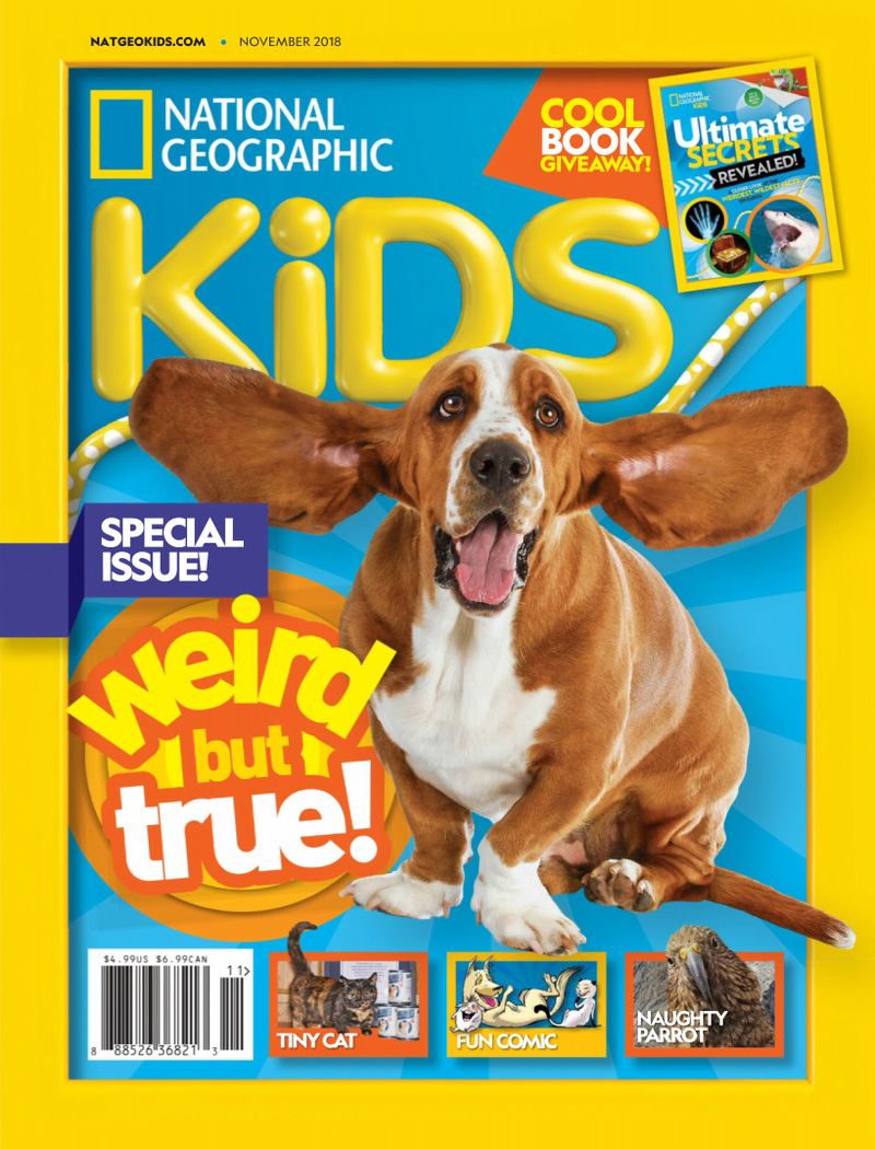 National-Geographic-Kids November 01, 2018 Issue Cover