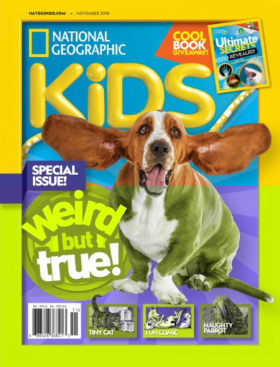 National Geographic Kids November 01, 2018 Issue Cover
