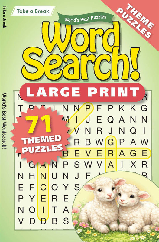 Take a Break Word Search February 01, 2026 Issue Cover