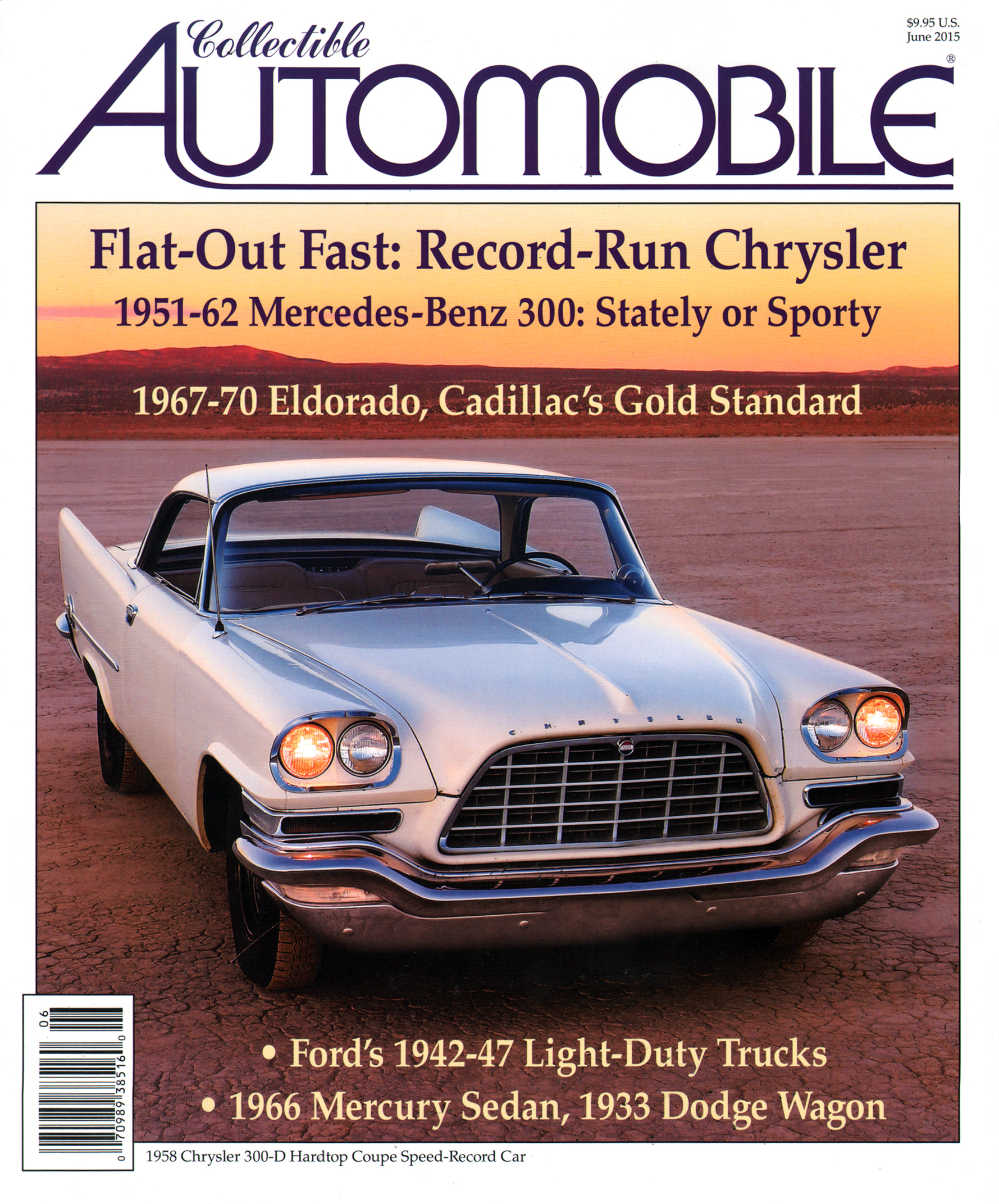 Collectible-Automobile June 01, 2015 Issue Cover