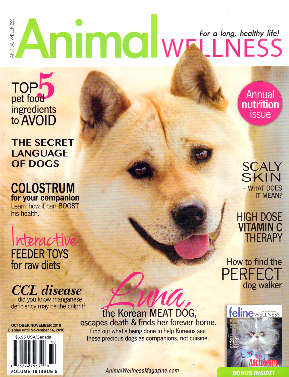 Animal-Wellness October 01, 2016 Issue Cover