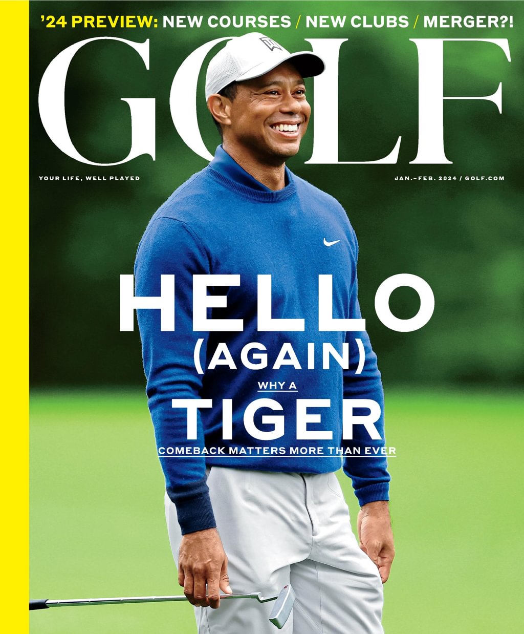 Golf-Magazine January 01, 2024 Issue Cover