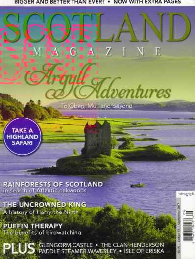 Scotland Magazine September 01, 2017 Issue Cover