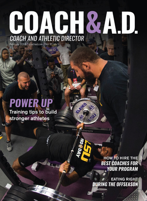 Coach-and-Athletic-Director February 01, 2018 Issue Cover