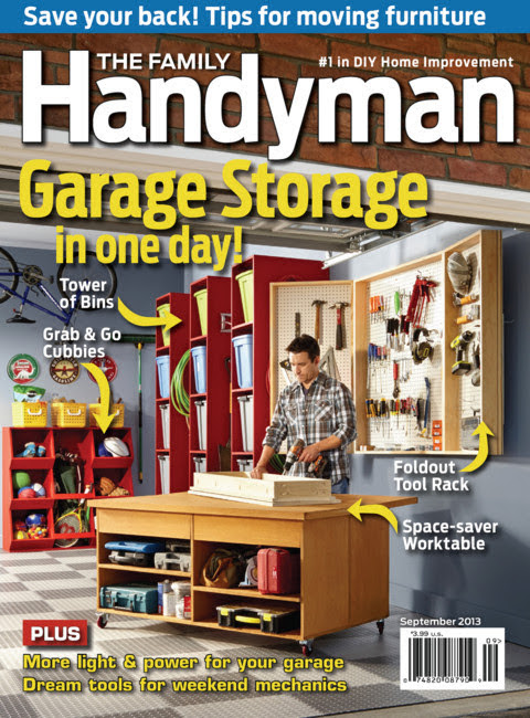 The-Family-Handyman September 01, 2013 Issue Cover