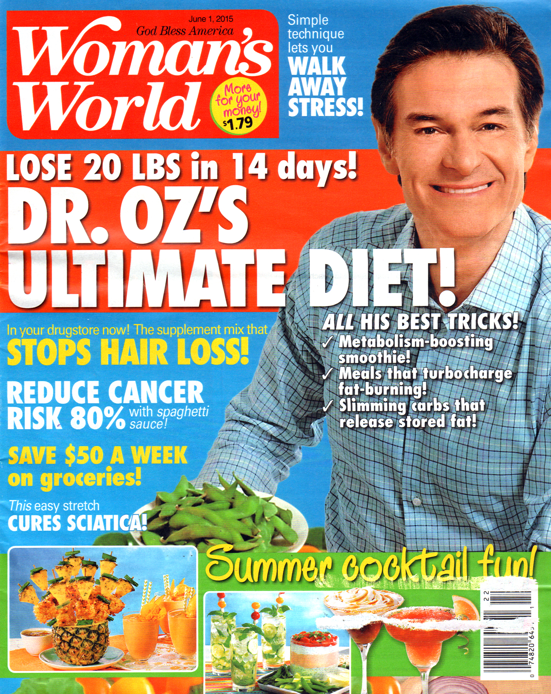 Womans-World June 01, 2015 Issue Cover
