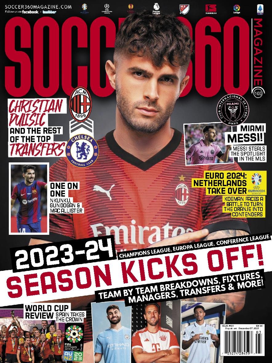 Soccer-360 September 01, 2023 Issue Cover