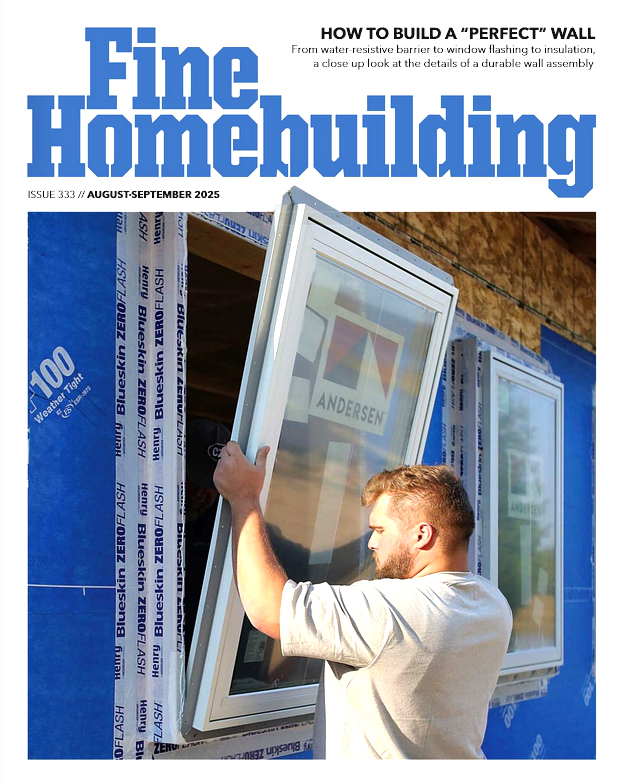 Fine-Homebuilding August 01, 2025 Issue Cover