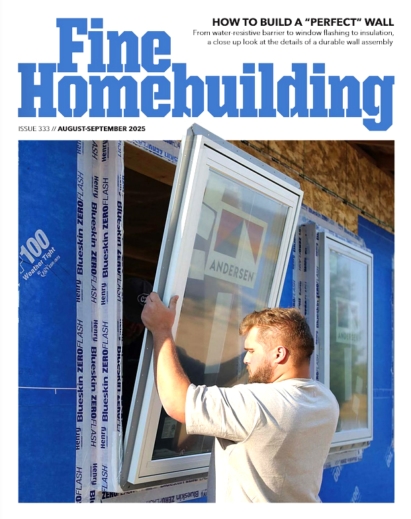 Fine Homebuilding August 01, 2025 Issue Cover