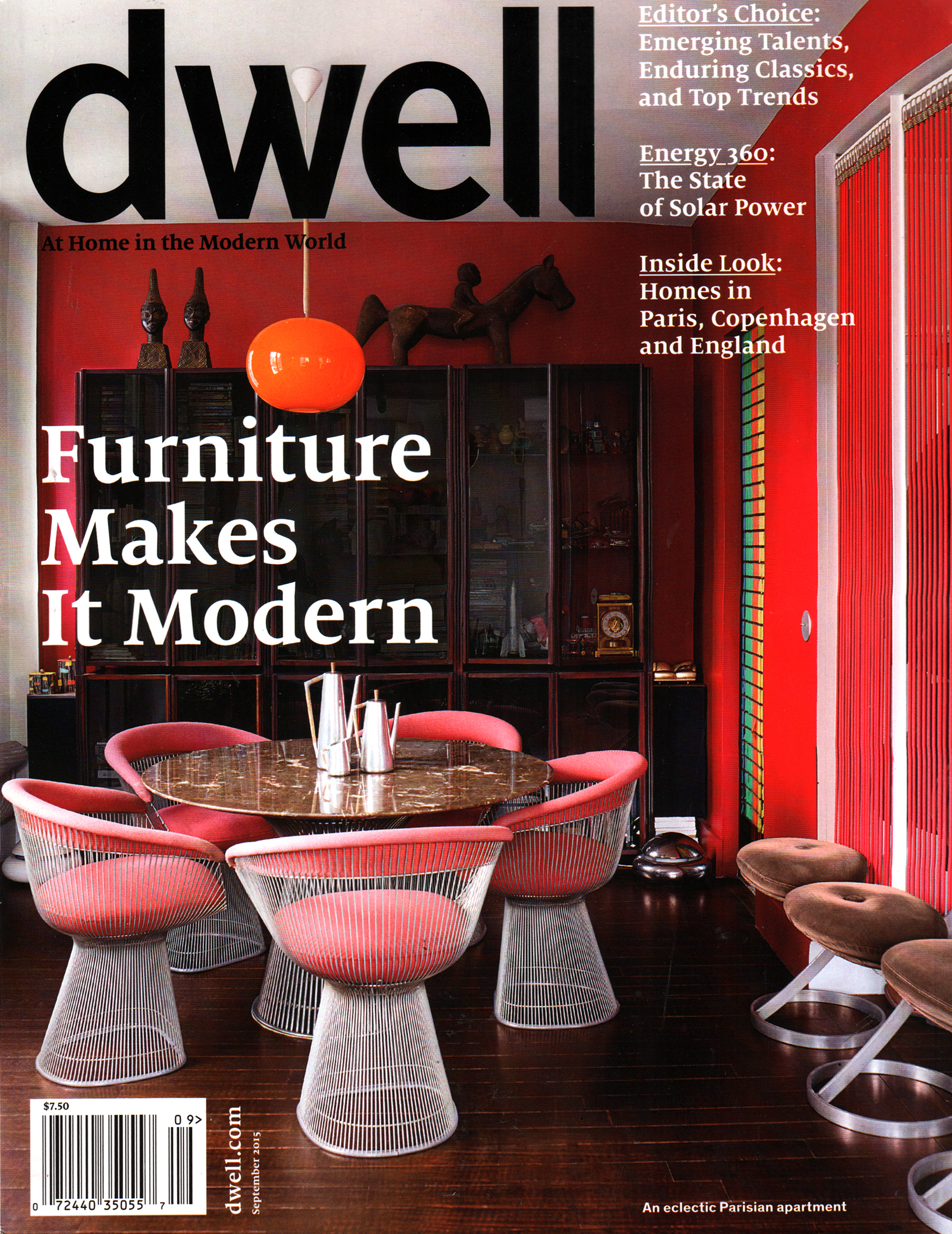 Dwell September 01, 2015 Issue Cover