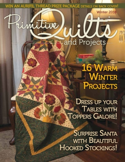 Primitive Quilts & Projects December 01, 2018 Issue Cover