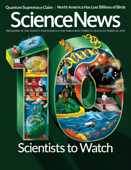 science-news October 12, 2019 Issue Cover