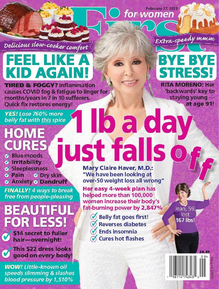 First-For-Women February 27, 2023 Issue Cover