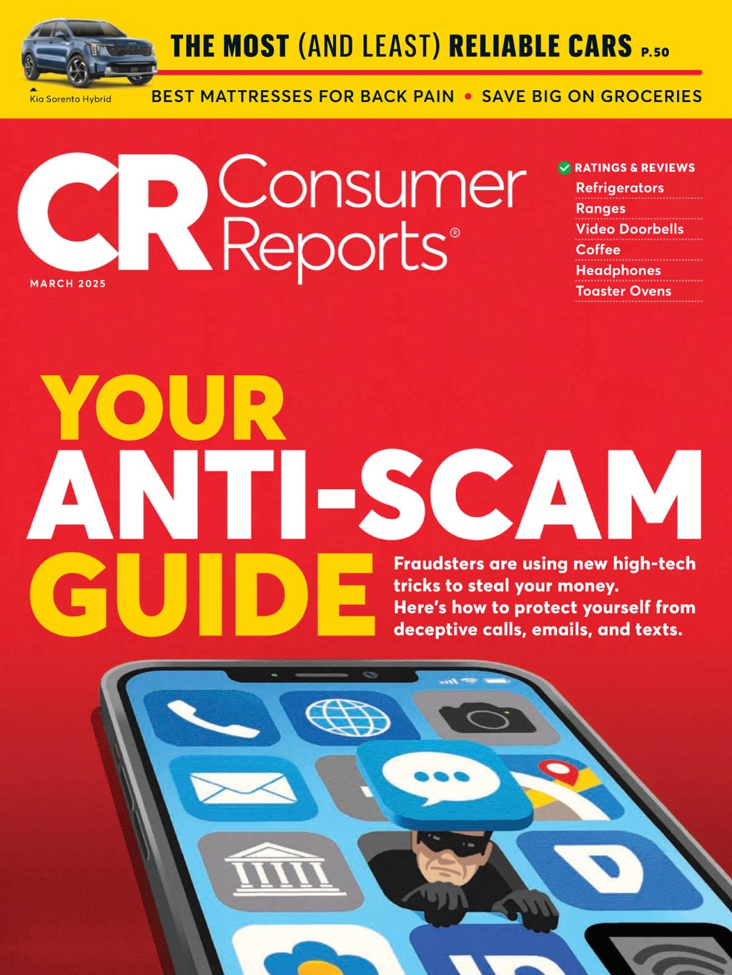Consumer-Reports March 01, 2025 Issue Cover